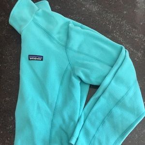 Patagonia women’s half zip fleece jacket